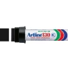 Permanent marker - Artline 130 Jumbo - 30 mm firkantet spids - Sort