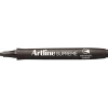 Permanent Marker - Artline Supreme 1,0 mm Rund Spids - Sort - Køb minimum 12 stk.