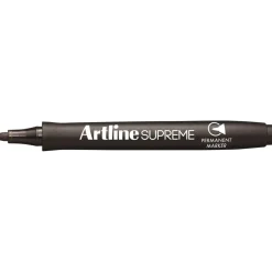 Permanent Marker - Artline Supreme 1,0 mm Rund Spids - Sort - Køb minimum 12 stk.