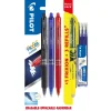 Pilot FriXion Clicker med klik - Bonuspack 3 Light Refillset