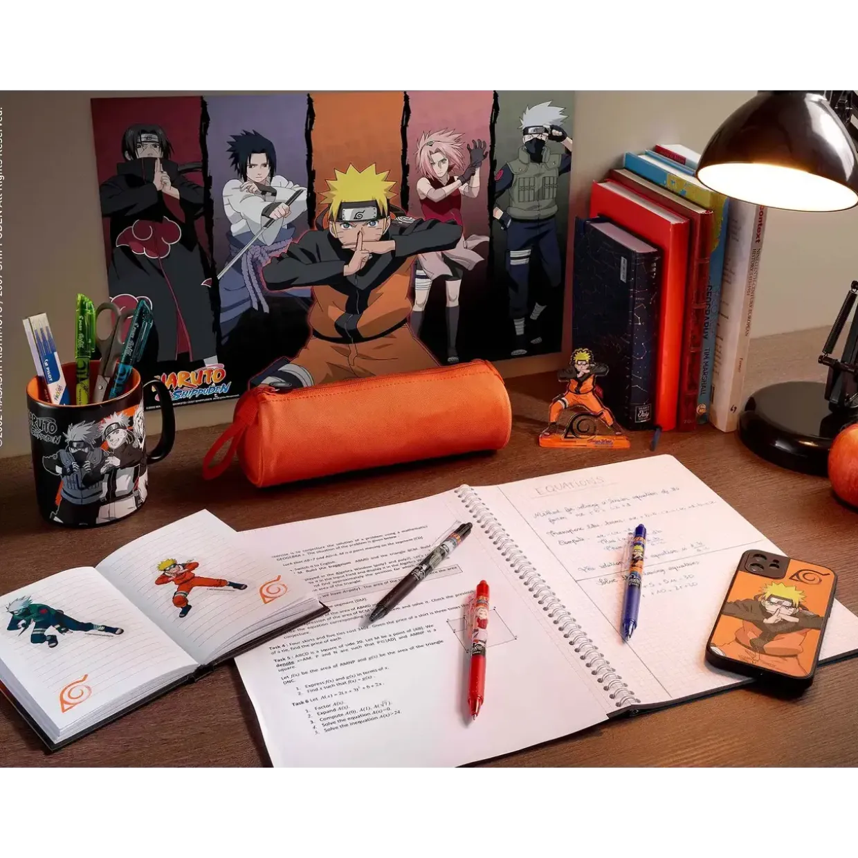 Pilot Frixion Clicker m/klik Naruto 0,7 sort - Køb minimum 12 stk.