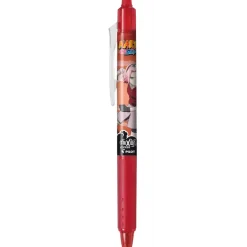 Pilot Frixion Clicker m/klik Naruto 0,7 rød - Køb minimum 12 stk.