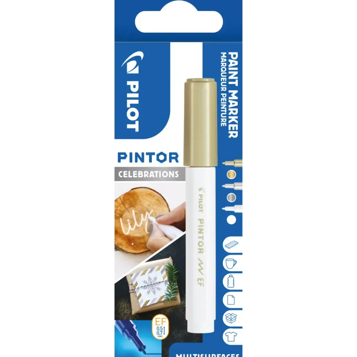 Pilot Marker Pintor Extra Fine Celebrations 0,5 ass (3)