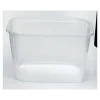 Plastbakke Fixpack firkantet PP klar 750 ml - 500 stk.
