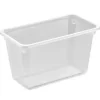 Plastbakke Kageboks K2182-1H 1-rum 1100 ml 179x98x100 mm PP Klar - 384 stk/krt