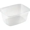 Plastbakke - 250 ml 10,8x8,1x5,3 cm - Klar - 1000 stk