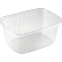 Plastbakke - 250 ml 10,8x8,1x5,3 cm - Klar - 1000 stk
