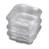 Plastbakke - 175x168x50 mm - 750 ml - Med hængslet låg - 300 stk.