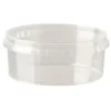 Plastbæger Handy-safe 390 ml Ø122xH50 mm Rund PP Klar - 200 stk/ps