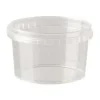Plastbæger Handy-safe 250 ml Ø92x57 mm PP Klar - 200 stk/ps
