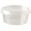 Plastbæger 180ml Ø92xH44,5mm Rund PP Klar - 200 stk/ps