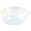Plastbøtte Fixpack PP rund klar Ø112x40mm 200ml 700stk