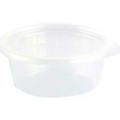 Plastbøtte Fixpack PP rund klar Ø112x40mm 200ml 700stk