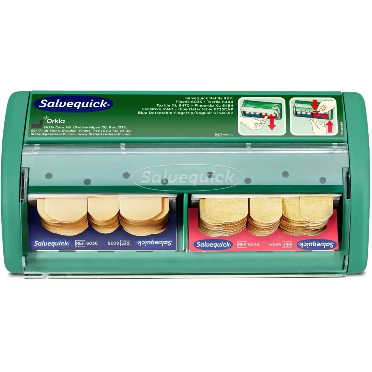 Plasterdispenser - Cederroth - inkl. 40 plaster
