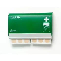 Plasterdispenser - QuickFix Elastic m/90 plastre - Hudfarvet - 23x13,5cm