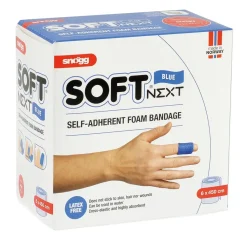 Plaster Soft Next Snøgg 6 cm x4.5 m Latexfri Blå til 144793 - 1 rl/bk