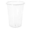 Plastglas 400 ml Ø95x120 mm Lux PS Klar - 16 pk x 75 stk/krt