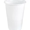 Plastikglas, 10,1cm, Ø7,8cm, 250 ml hvid, PP - 1250 stk