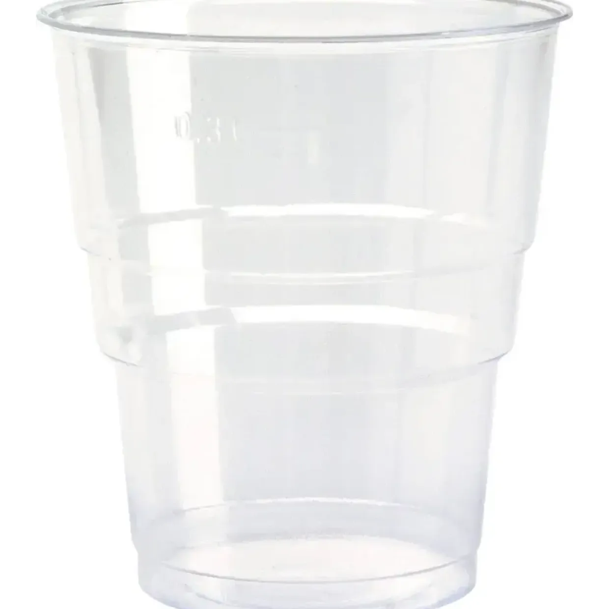 Plastik glas økonomi 39 cl 0,3 liter - 1000 stk