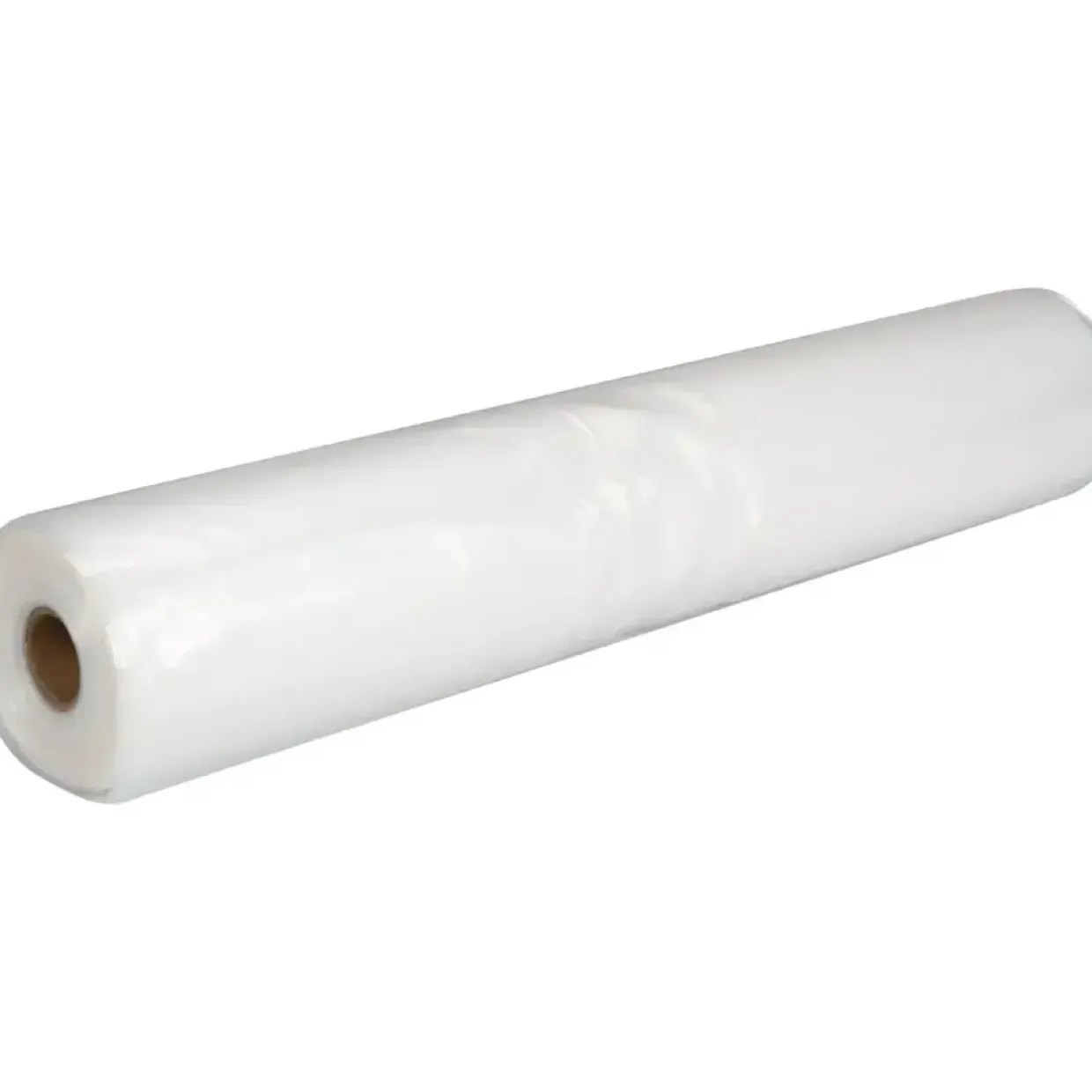 Plastikhætte til hele stik, 50 micron, natur, LDPE, 62,5/24x184cm - 1 rulle - 25 stk