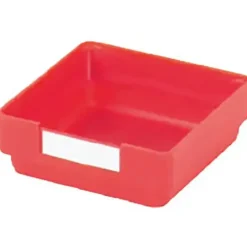 Plastkasse 075x075 for skuffehøjde 50 mm