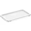 Plastlåg M65-3 185x105x85 mm Firkantet APET til Kageboks K2182 i PPmat - 560 stk/krt