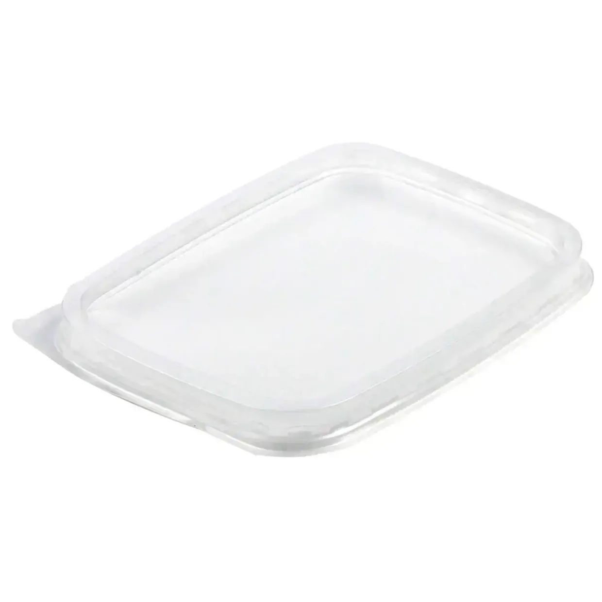 Plastlåg 108x82 mm PP Klar til Salatbæger 108x82 mm - 20 ps x 50 stk/krt