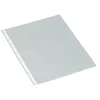 Plastlomme Bantex A4 0,09mm åben top transp. 10stk