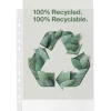 Plastlommer A4 Esselte recycled 100my PP præg (50)