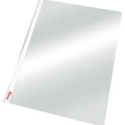 Plastlommer Esselte Pocket glass clear 40my A4 TO (100) - Køb minimum 20 stk.
