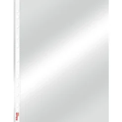 Plastlommer Esselte Pocket glass clear 40my A4 TO (100) - Køb minimum 20 stk.