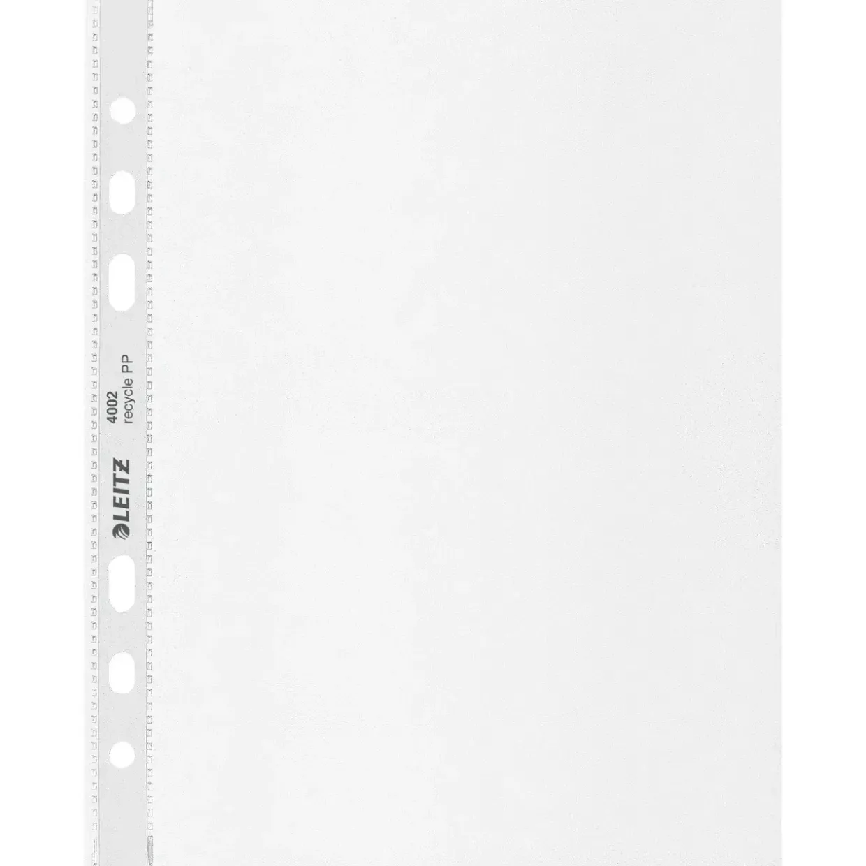 Plastlommer - Leitz A5 100my PP præg - 25 stk