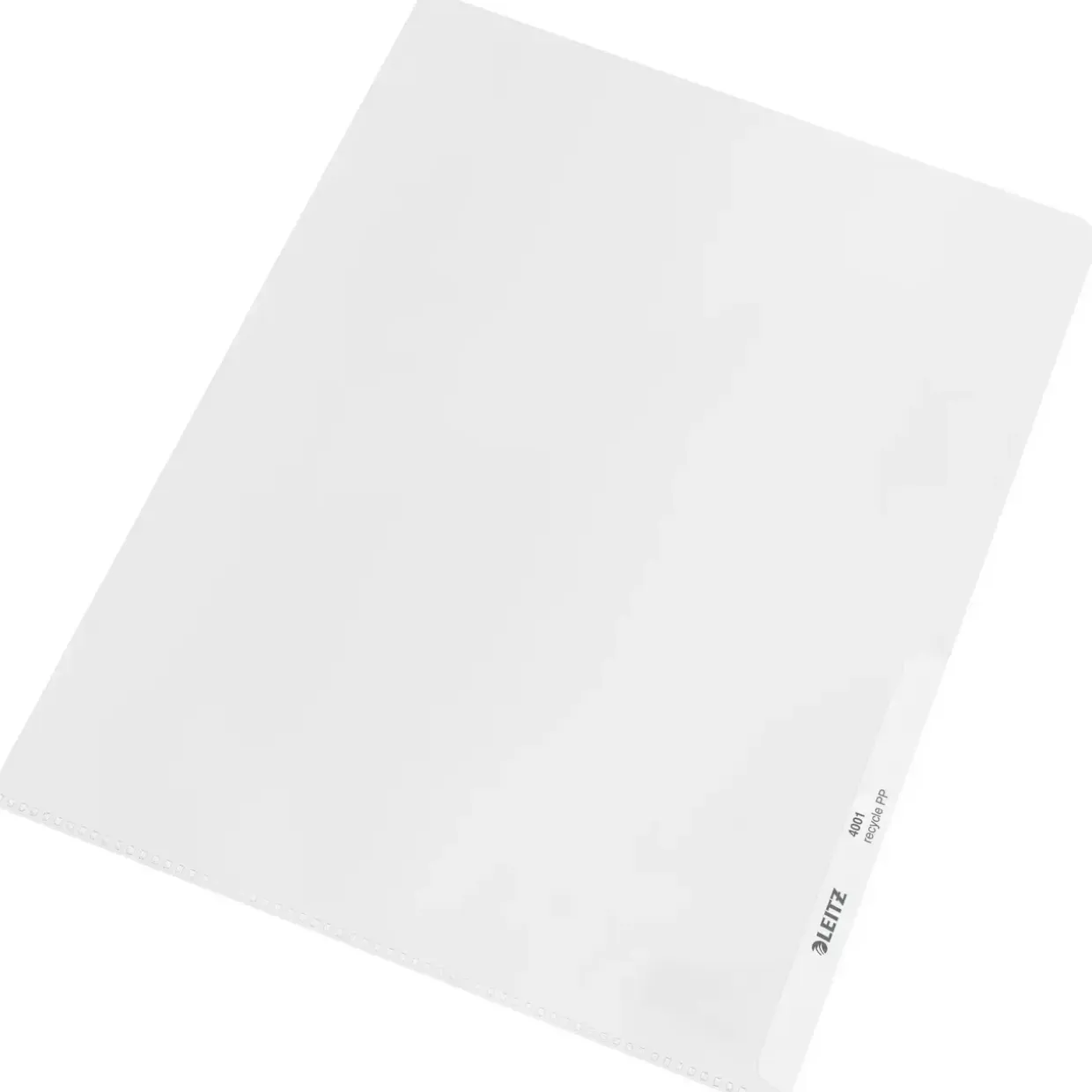 Plastomslag - Leitz Recycle A4 140my med præg - 25stk|pak