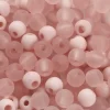 Plastperler, diam. 6 mm, hulstr. 2 mm, rosa, 40g, ca. 150 stk.