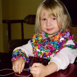 Plastperler, str. 6-20 mm, hulstr. 1,5-6 mm, 390 g, 700ml