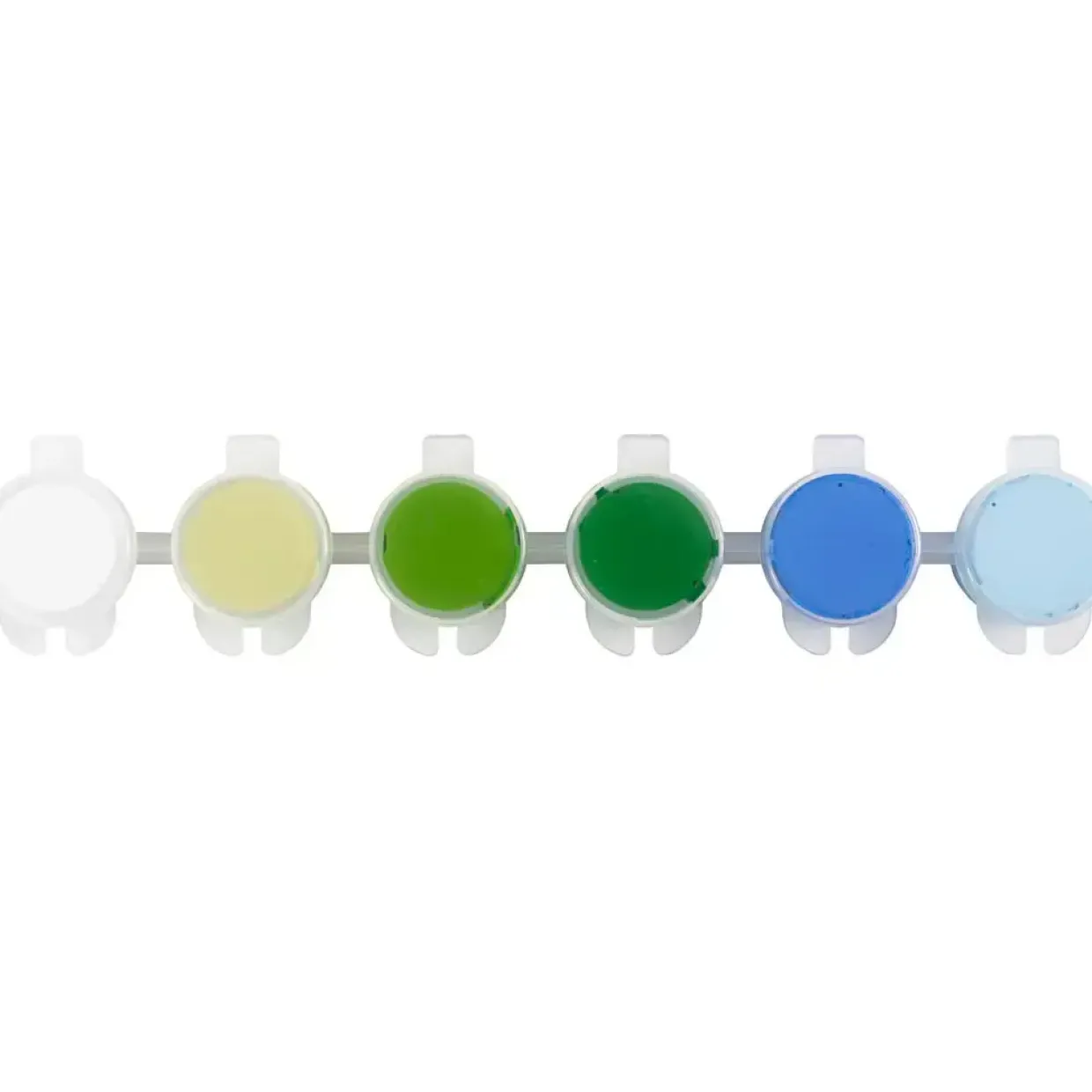 Plus Color Hobbymaling, blå/grøn harmoni, 6x5 ml/ 1 pk.