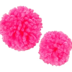 Pomponværktøj - Plast 12x5 cm - 2 størrelser - 1 stk