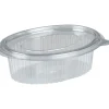 Portionsbæger ABENA Cater-Line 100 ml klar RPET med hængslet låg - 1000 stk