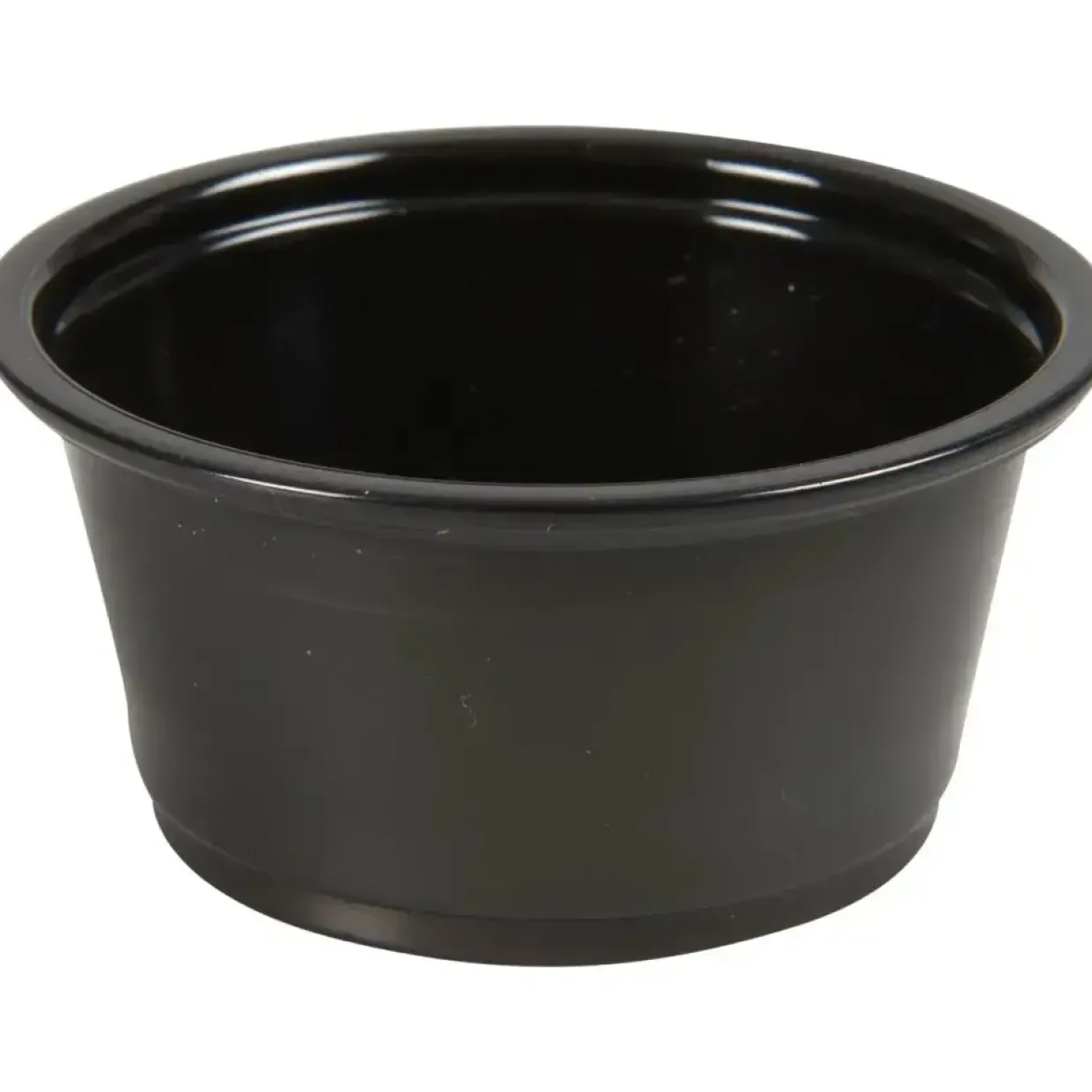 Portionsbæger, Abena Cater-Line, 3cm, Ø6,2cm, 60 ml, 60 ml, sort, PP - 2500 stk