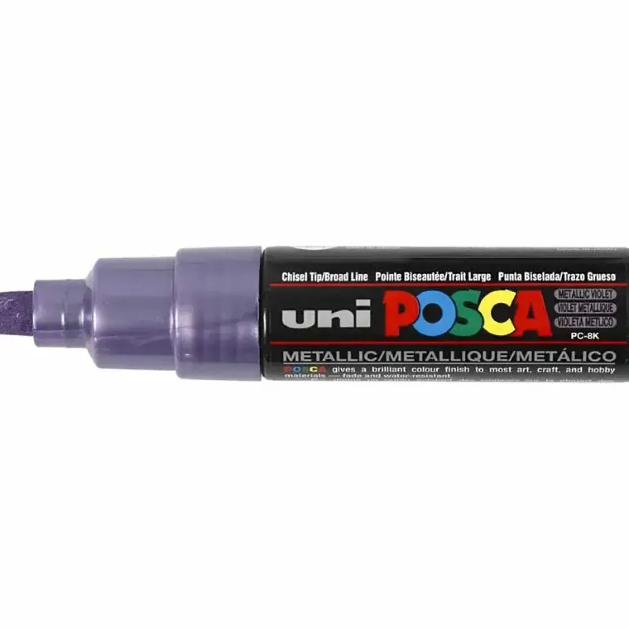 Posca Marker stregtykkelse: 8 mm PC-8K metallic violet broad 1 stk