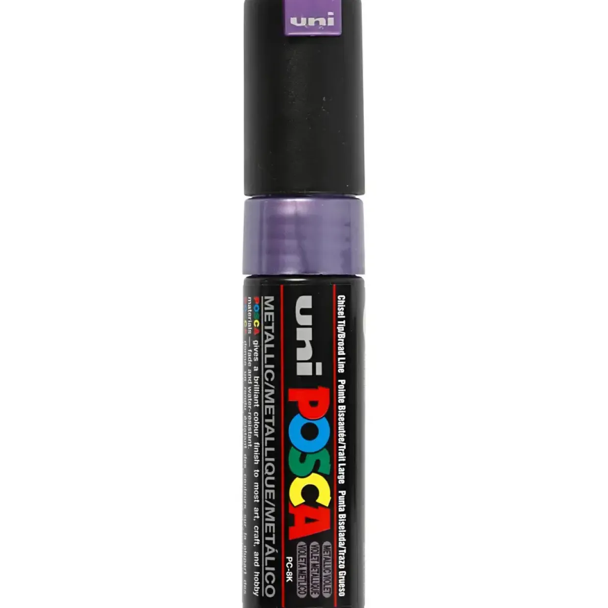 Posca Marker stregtykkelse: 8 mm PC-8K metallic violet broad 1 stk