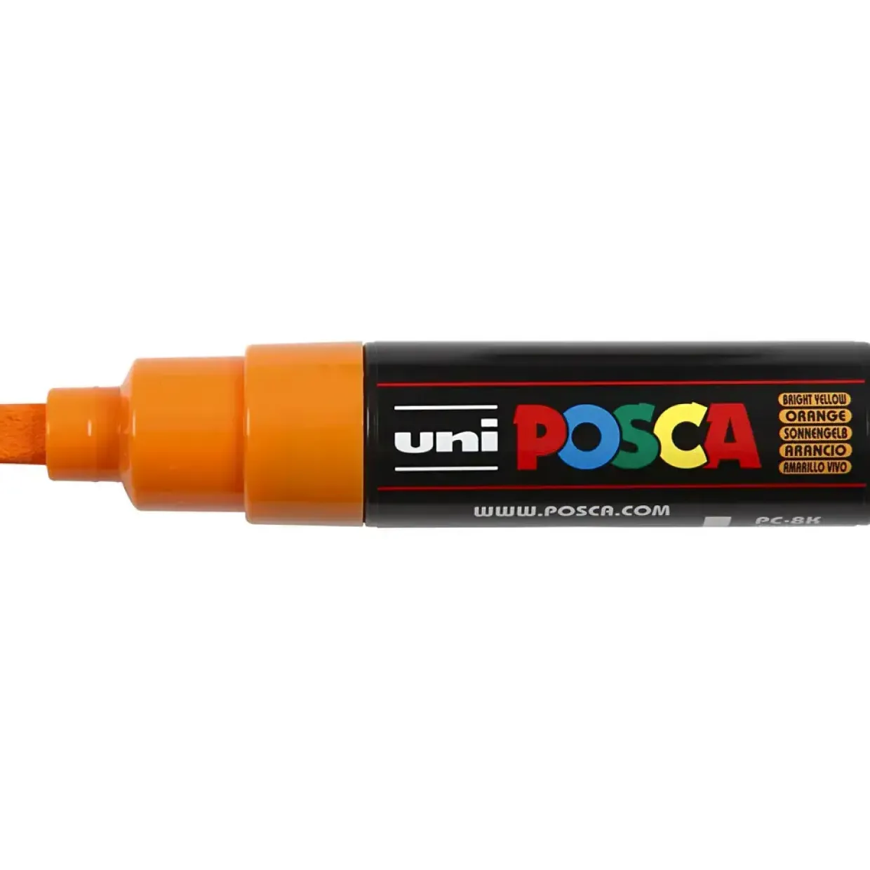 Posca Marker stregtykkelse: 8 mm PC-8K bright yellow broad 1 stk