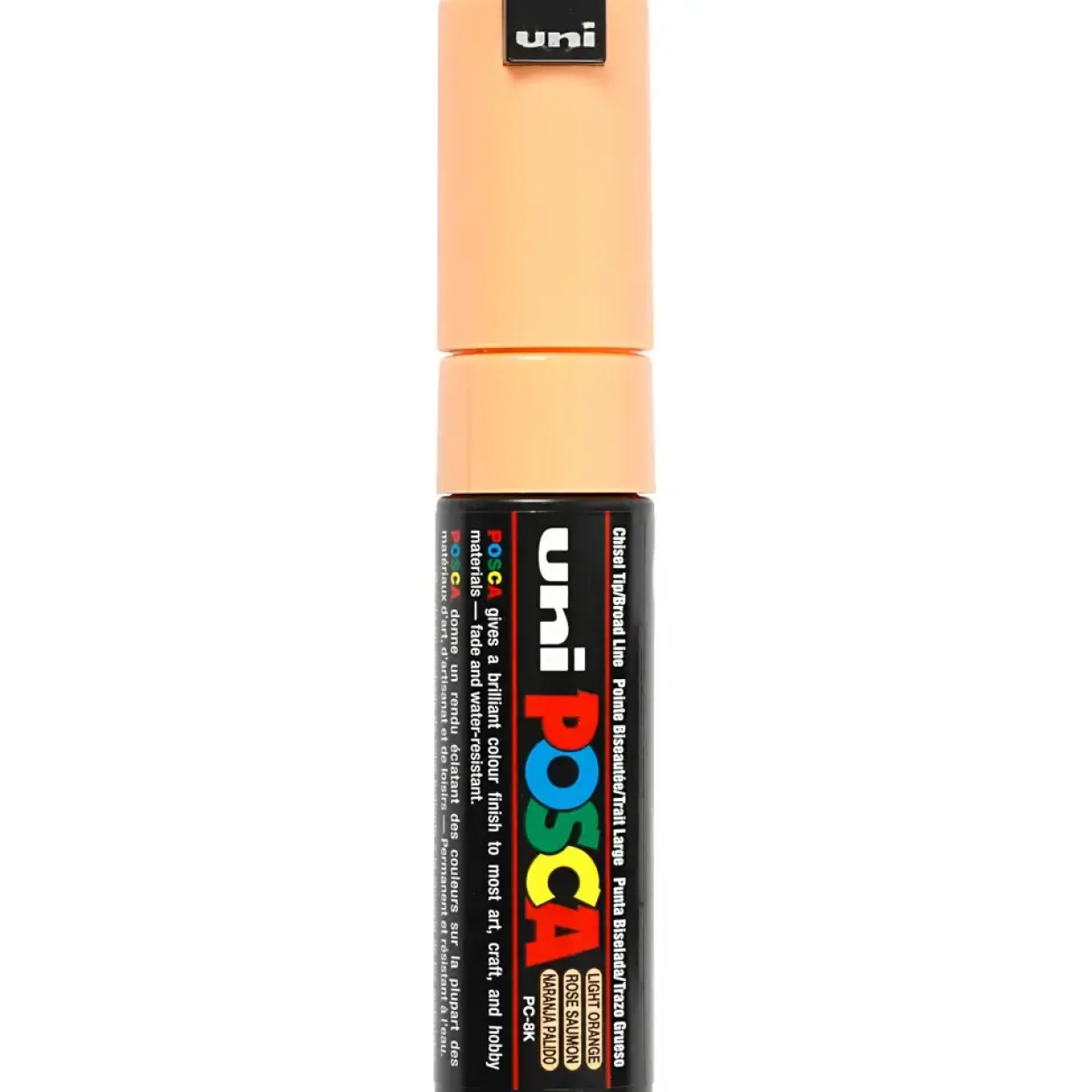 Posca Marker stregtykkelse: 8 mm PC-8K pale orange broad 1 stk