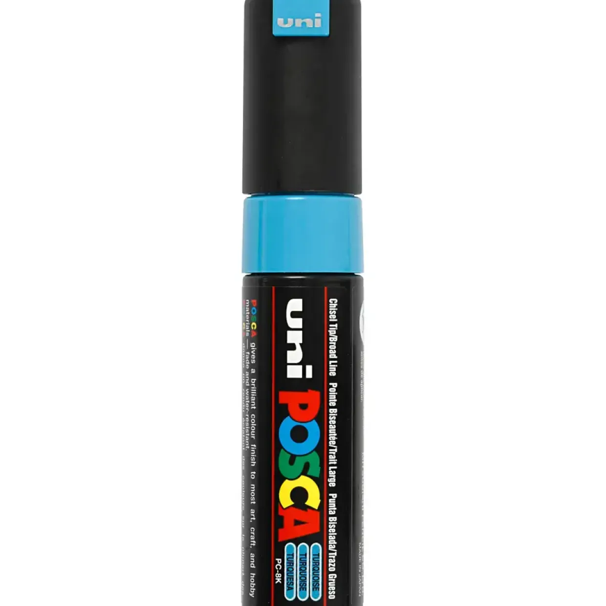 Posca Marker stregtykkelse: 8 mm PC-8K turquise broad 1 stk