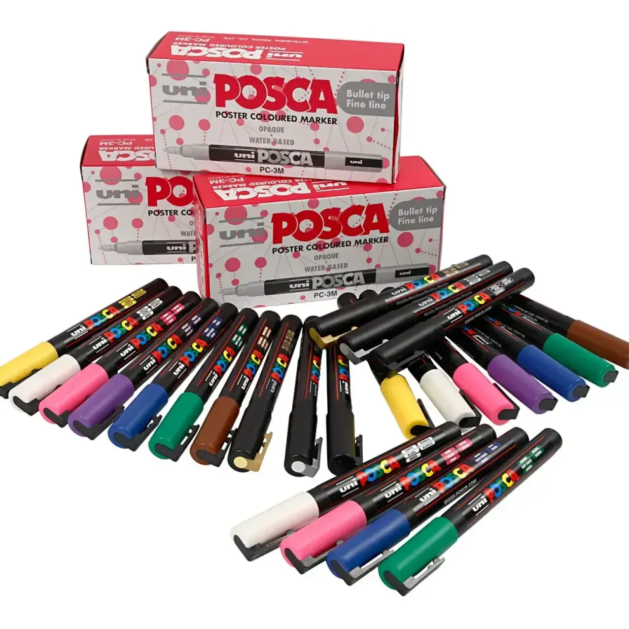 Posca tuscher sæt