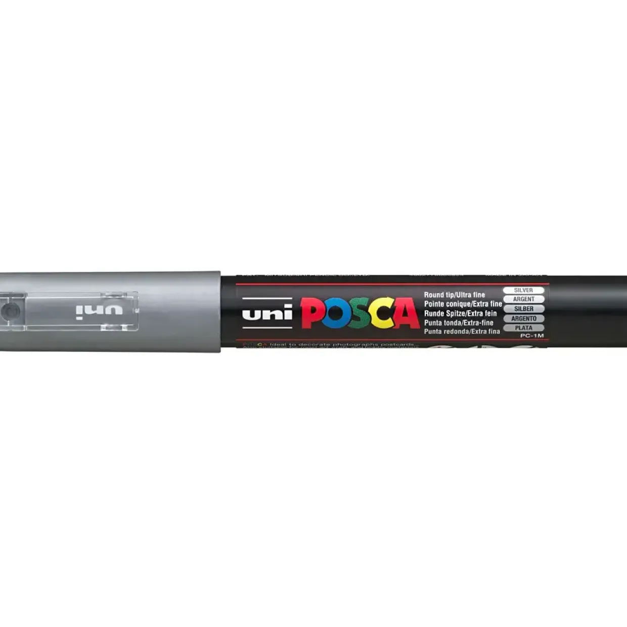 Posca tuscher stregtykkelse: 0,7 mm PC-1M sølv - extra-fine