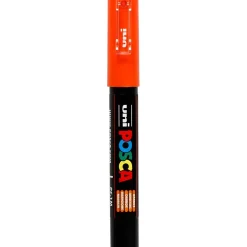 Posca tusser stregtykkelse: 0,7 mm, PC-1M , orange, extra-fine, 1stk.