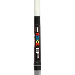 Posca tusser, stregtykkelse: 1-10 mm, PCF350 , white, brush, 1stk.