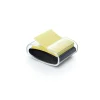 Post-it holder PRO sort inkl. 1 blok Z-notes Canary gul