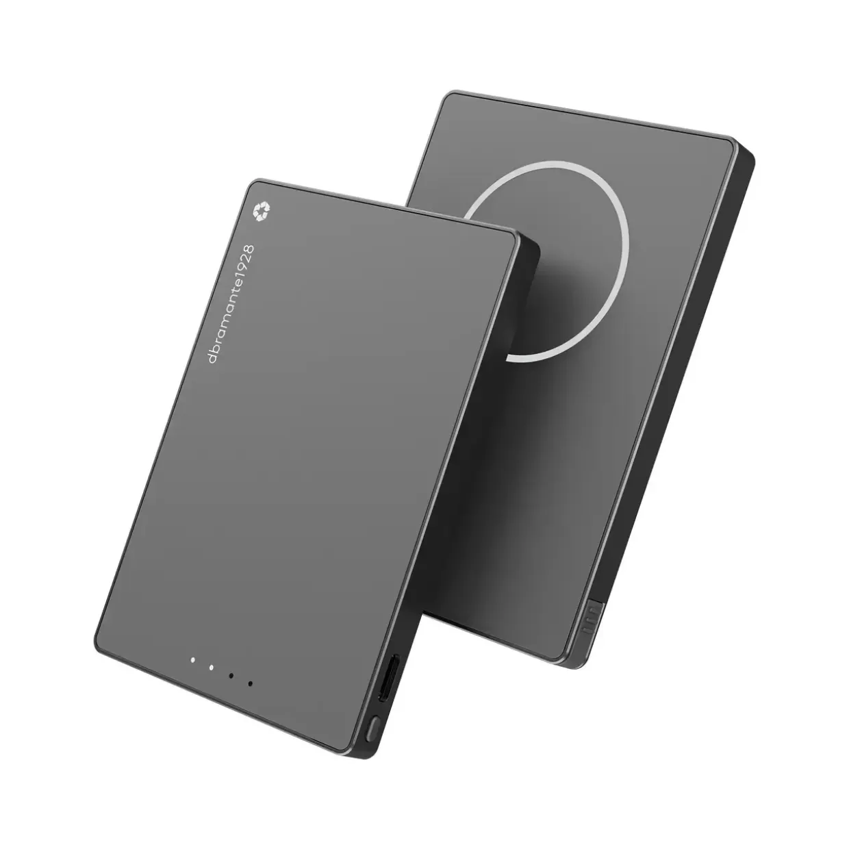 Power Bank Dbramante1928 - 5K mAh Mag. Built-in USB-C kabel